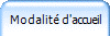 Modalit� d'accueil
